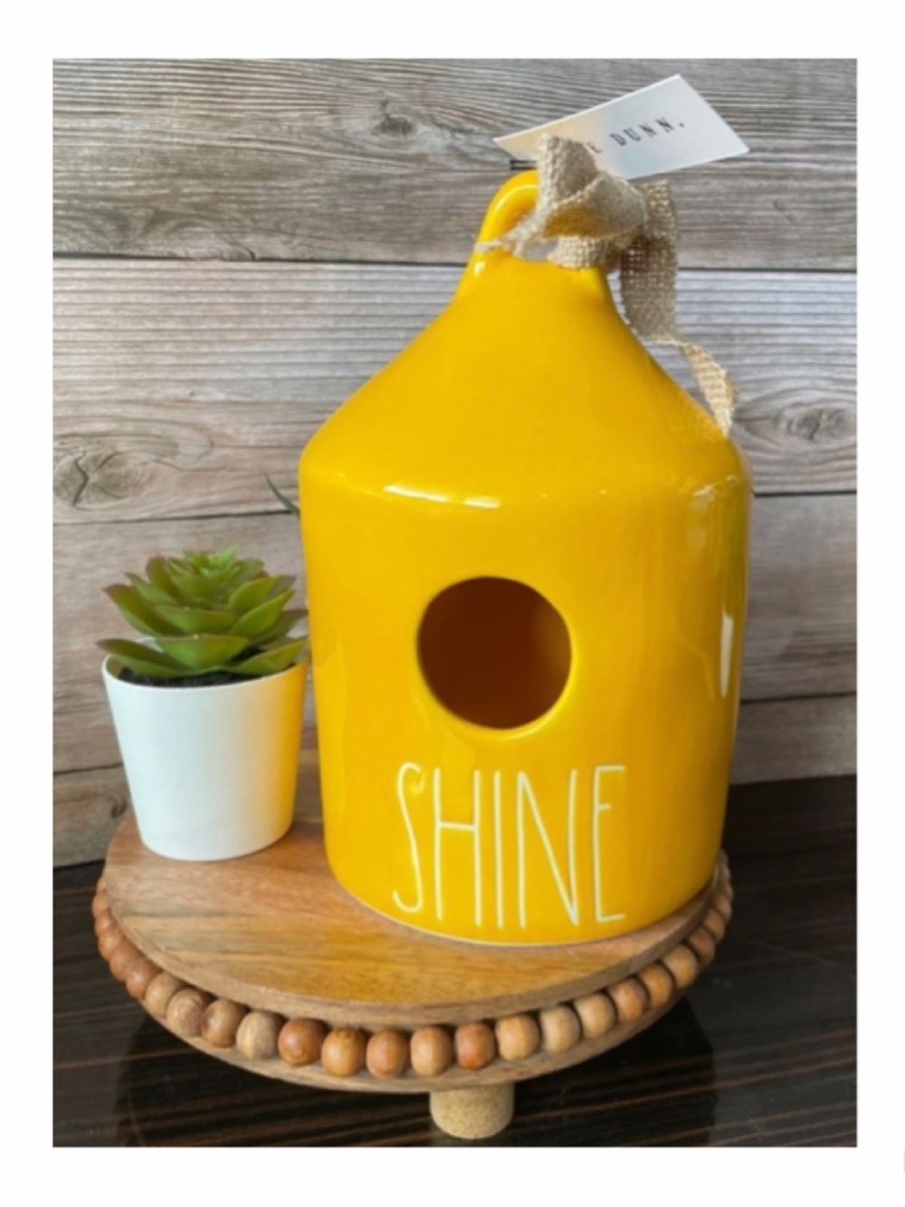 NEW Rae Dunn Shine Birdhouse